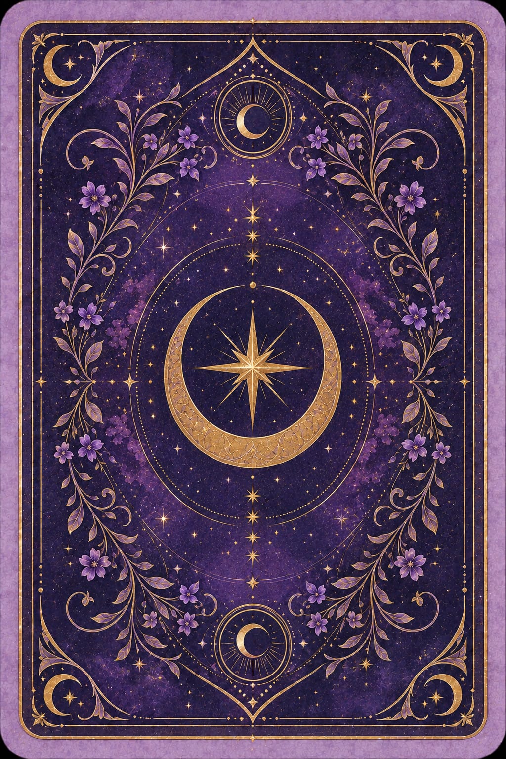 Dorso de la carta del oráculo